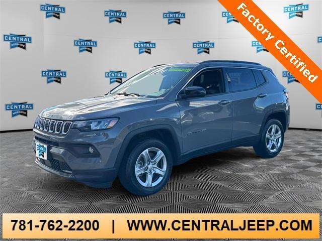 used 2023 Jeep Compass car, priced at $26,977