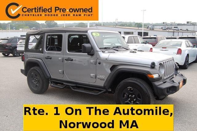 used 2020 Jeep Wrangler Unlimited car, priced at $34,767