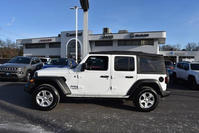 used 2020 Jeep Wrangler Unlimited car, priced at $30,678
