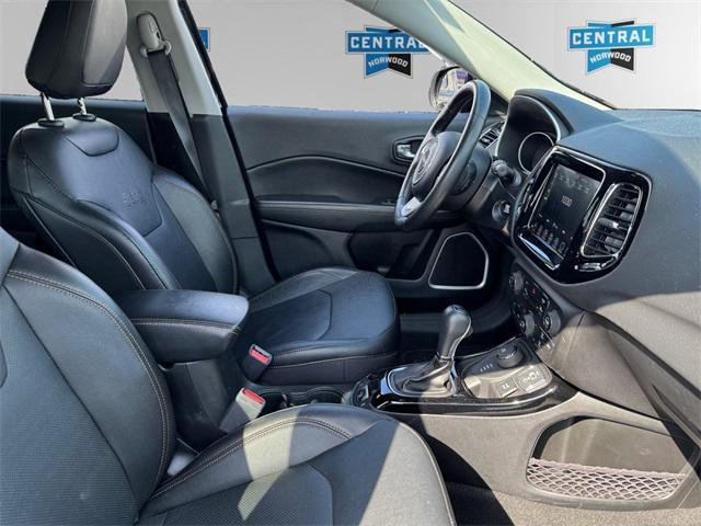 used 2021 Jeep Compass car, priced at $24,877