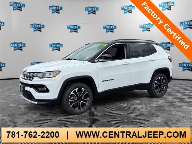 used 2022 Jeep Compass car, priced at $26,977