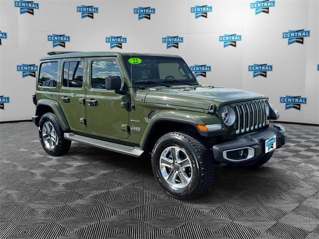 used 2022 Jeep Wrangler Unlimited car, priced at $46,977