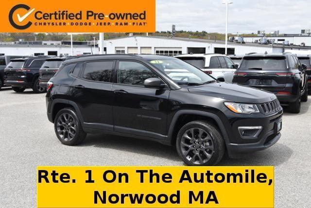 used 2021 Jeep Compass car, priced at $25,594