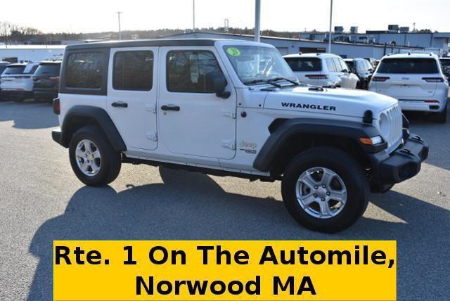 used 2020 Jeep Wrangler Unlimited car, priced at $30,977