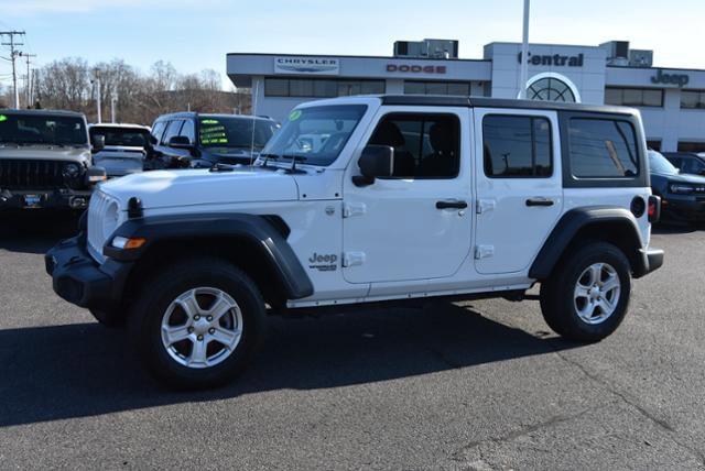 used 2020 Jeep Wrangler Unlimited car, priced at $30,873