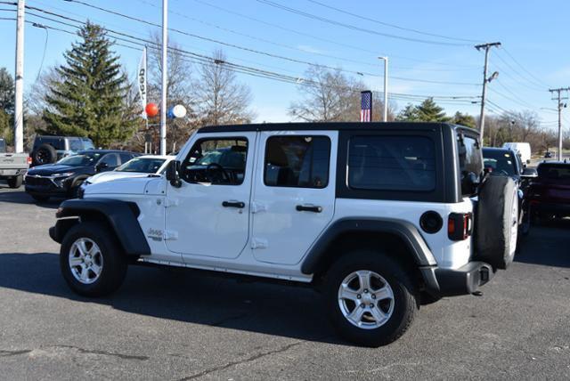 used 2020 Jeep Wrangler Unlimited car, priced at $30,873