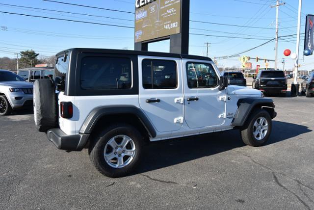 used 2020 Jeep Wrangler Unlimited car, priced at $30,873