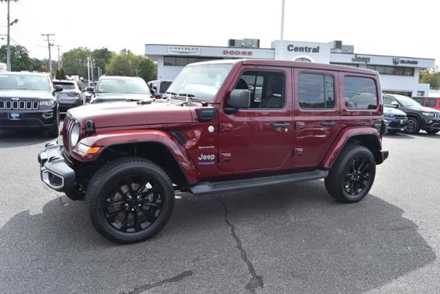 used 2021 Jeep Wrangler Unlimited car, priced at $38,292