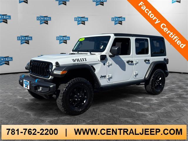 used 2024 Jeep Wrangler 4xe car, priced at $40,977