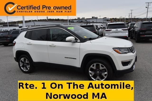 used 2021 Jeep Compass car, priced at $24,666