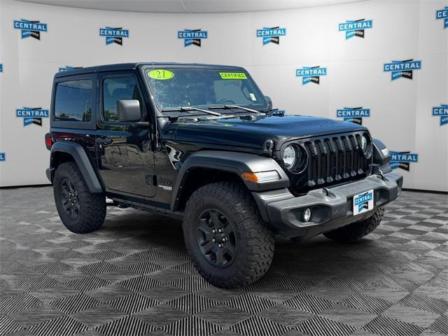 used 2021 Jeep Wrangler car, priced at $26,977