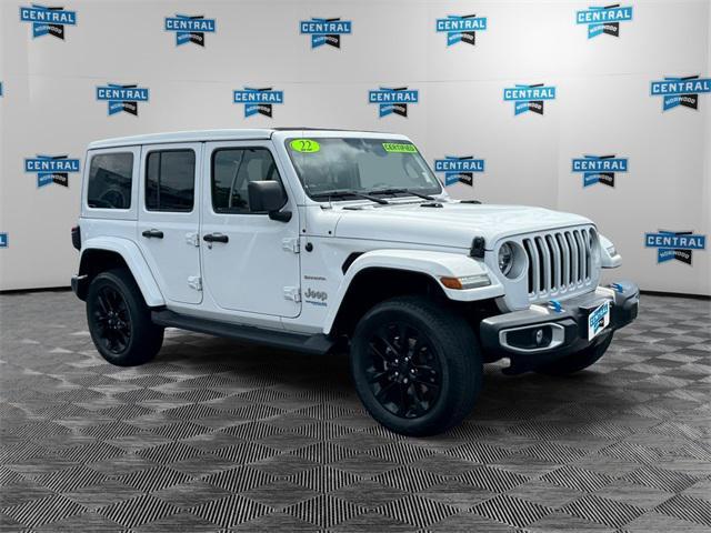 used 2022 Jeep Wrangler Unlimited 4xe car, priced at $41,977