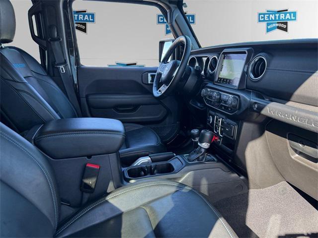 used 2022 Jeep Wrangler Unlimited 4xe car, priced at $38,935