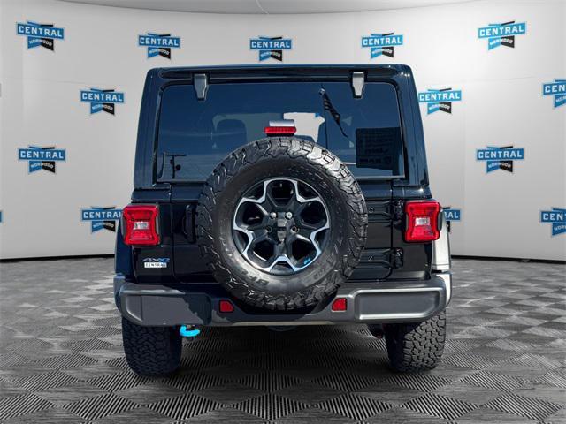 used 2022 Jeep Wrangler Unlimited 4xe car, priced at $38,935