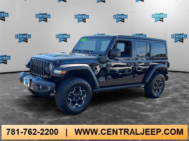 used 2022 Jeep Wrangler Unlimited 4xe car, priced at $38,935