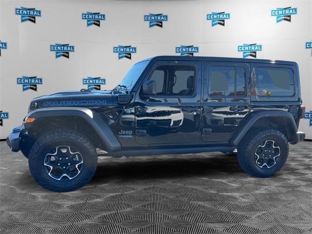 used 2022 Jeep Wrangler Unlimited 4xe car, priced at $38,935