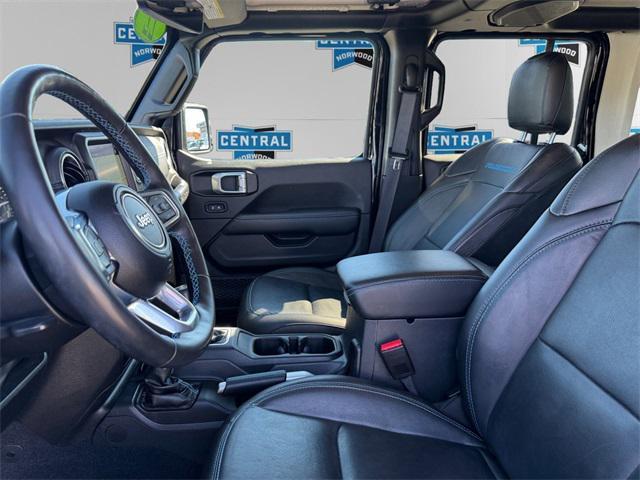 used 2022 Jeep Wrangler Unlimited 4xe car, priced at $38,935