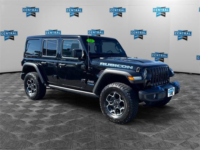 used 2022 Jeep Wrangler Unlimited 4xe car, priced at $38,935