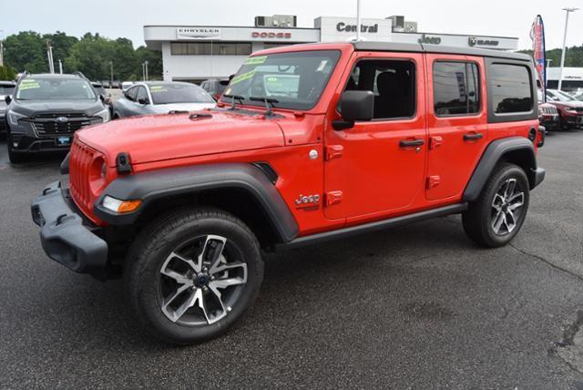 used 2019 Jeep Wrangler Unlimited car, priced at $30,315