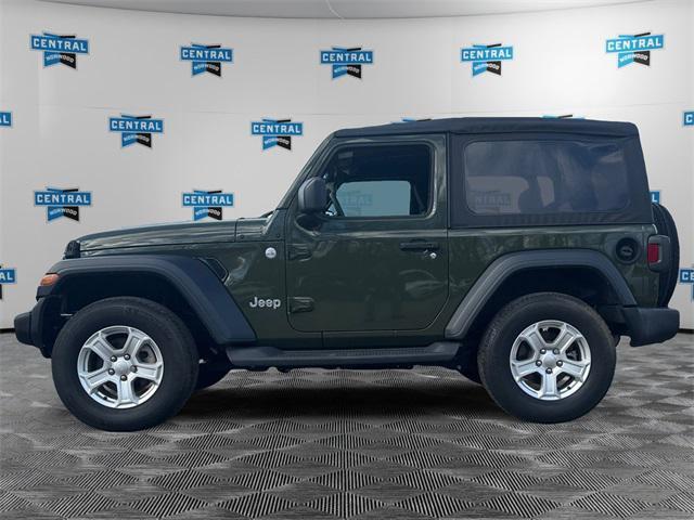 used 2021 Jeep Wrangler car, priced at $28,759