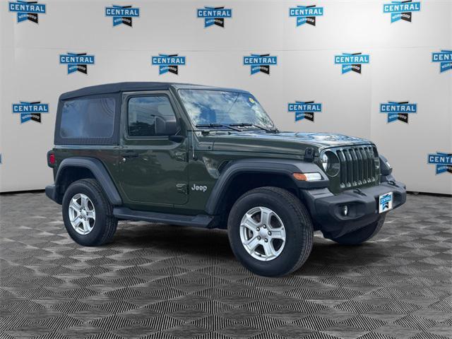 used 2021 Jeep Wrangler car, priced at $28,759