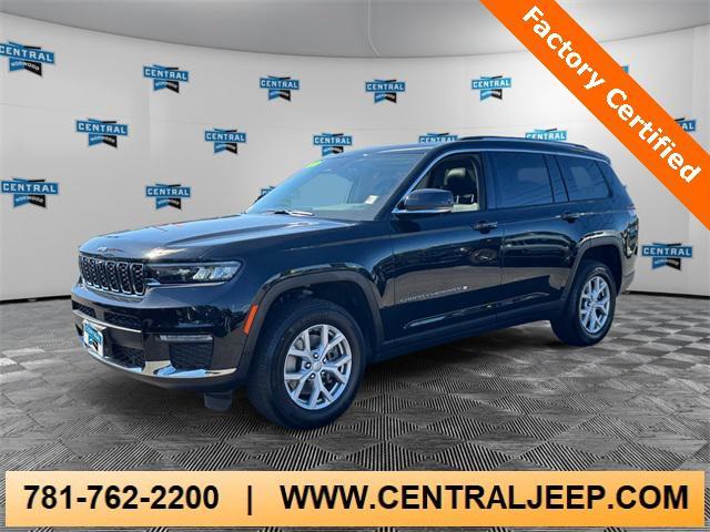 used 2022 Jeep Grand Cherokee L car, priced at $36,977