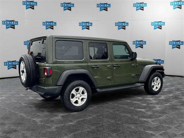 used 2021 Jeep Wrangler Unlimited car, priced at $32,563