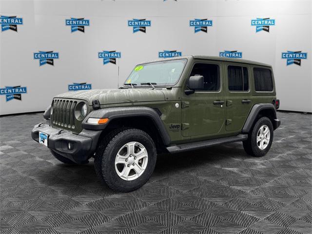 used 2021 Jeep Wrangler Unlimited car, priced at $33,004