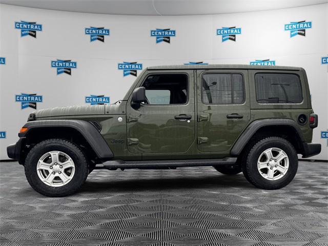 used 2021 Jeep Wrangler Unlimited car, priced at $32,563