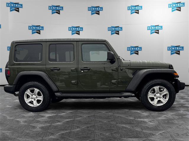 used 2021 Jeep Wrangler Unlimited car, priced at $32,563