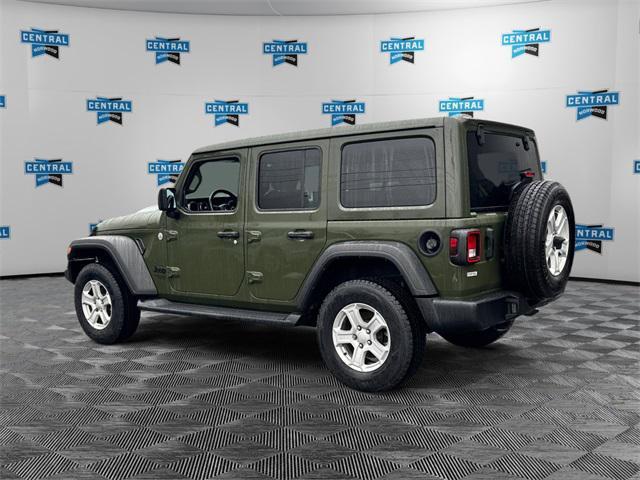 used 2021 Jeep Wrangler Unlimited car, priced at $32,563