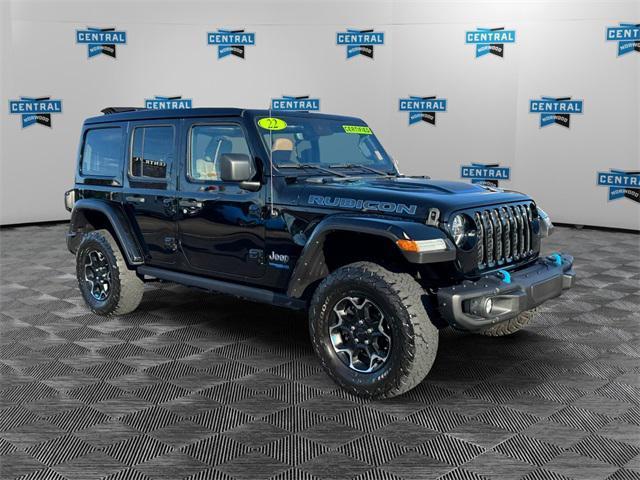 used 2022 Jeep Wrangler Unlimited 4xe car, priced at $40,876
