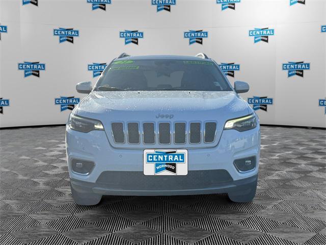 used 2021 Jeep Cherokee car, priced at $27,222