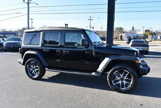 used 2021 Jeep Wrangler Unlimited car, priced at $32,746