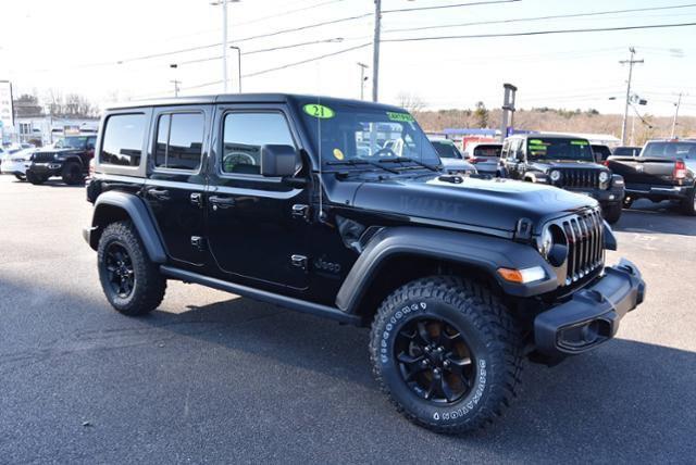 used 2021 Jeep Wrangler car, priced at $34,977