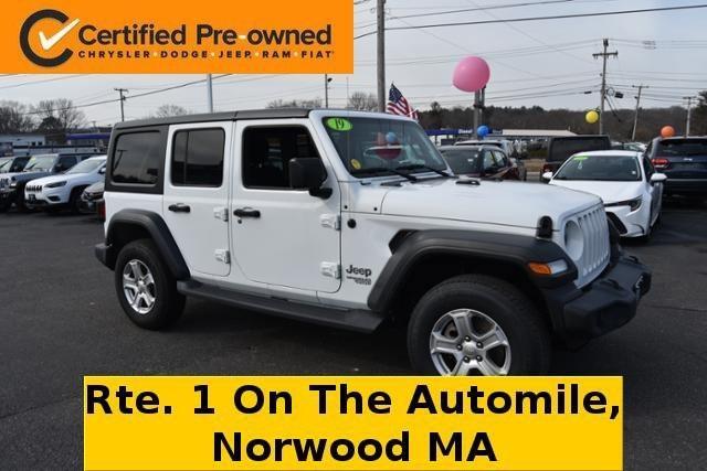 used 2019 Jeep Wrangler Unlimited car, priced at $30,446