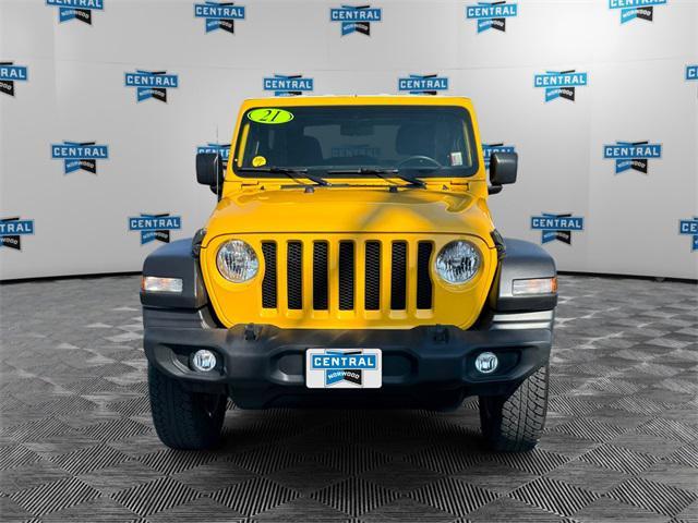used 2021 Jeep Wrangler car, priced at $34,977