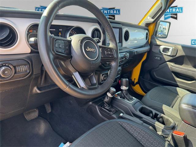 used 2021 Jeep Wrangler car, priced at $34,977