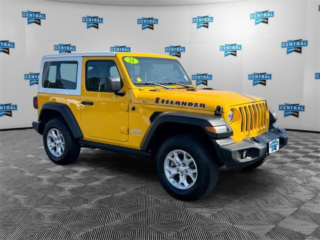 used 2021 Jeep Wrangler car, priced at $34,977