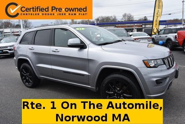 used 2021 Jeep Grand Cherokee car, priced at $32,381