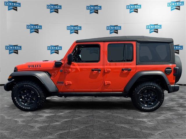used 2023 Jeep Wrangler 4xe car, priced at $36,977