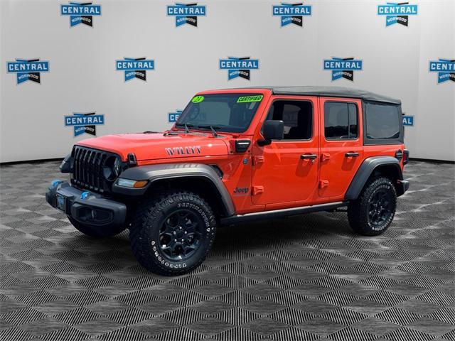 used 2023 Jeep Wrangler 4xe car, priced at $36,977