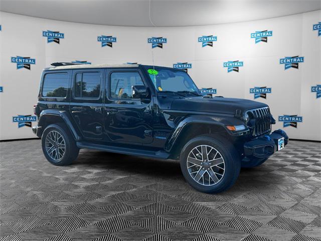used 2022 Jeep Wrangler Unlimited 4xe car, priced at $41,977