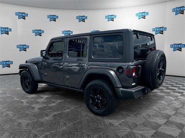 used 2021 Jeep Wrangler Unlimited car, priced at $32,977