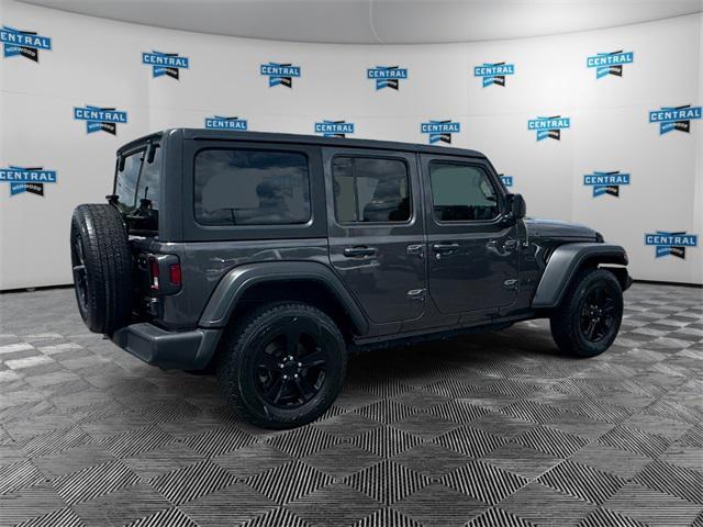 used 2021 Jeep Wrangler Unlimited car, priced at $32,977