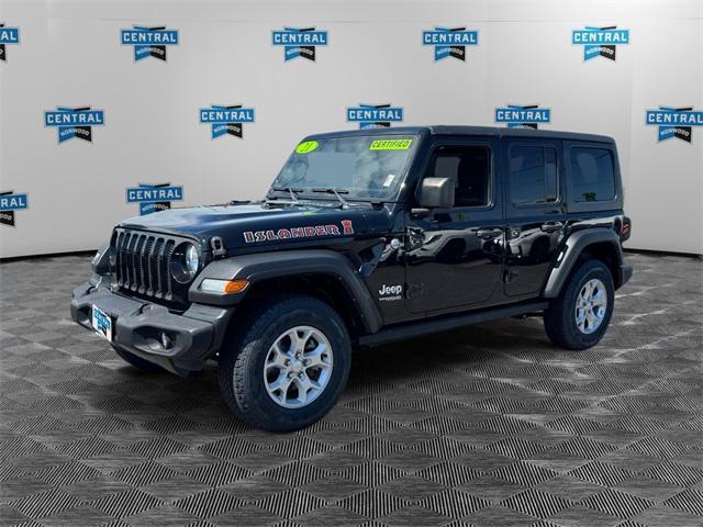 used 2021 Jeep Wrangler Unlimited car, priced at $34,977