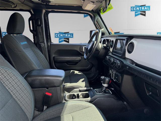 used 2021 Jeep Wrangler Unlimited car, priced at $34,977
