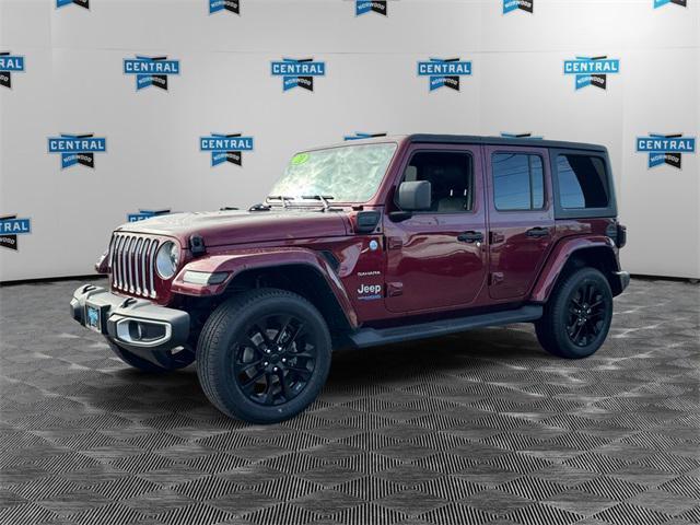 used 2021 Jeep Wrangler Unlimited 4xe car, priced at $32,620