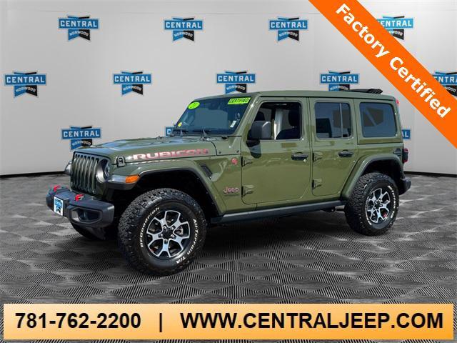 used 2021 Jeep Wrangler Unlimited car, priced at $41,977
