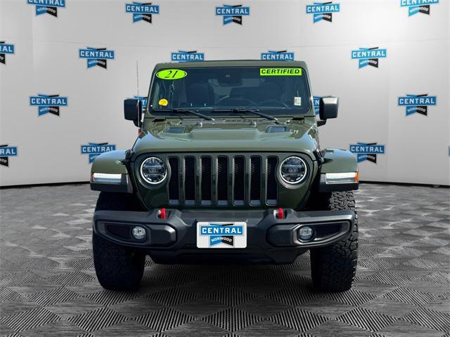 used 2021 Jeep Wrangler Unlimited car, priced at $41,977